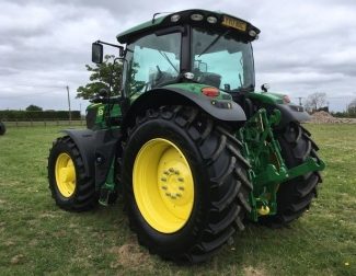 JOHN DEERE 6215R TRACTOR FOR HIRE