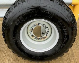 SET OF 12.5/80 – 15.3 WHEELS AND TYRES