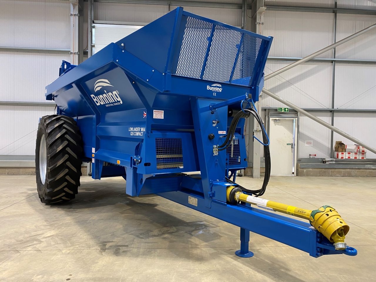 BUNNING LOWLANDER MK4 120C MUCK SPREADER Irelands Group