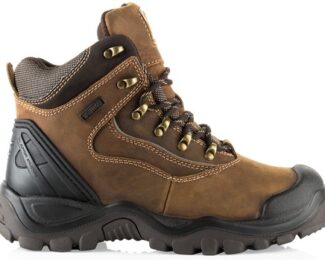 BUCKLER BOOT BROWN HIKER STYLE SAFETY LACE BOOT