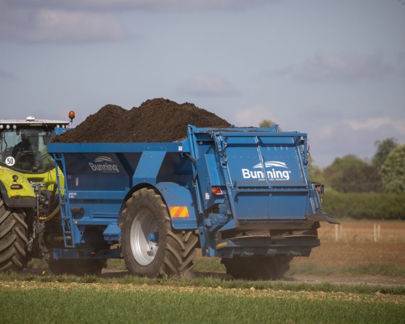 BUNNING LOWLANDER 150 HEAVY DUTY MK2 HBD MUCK SPREADER