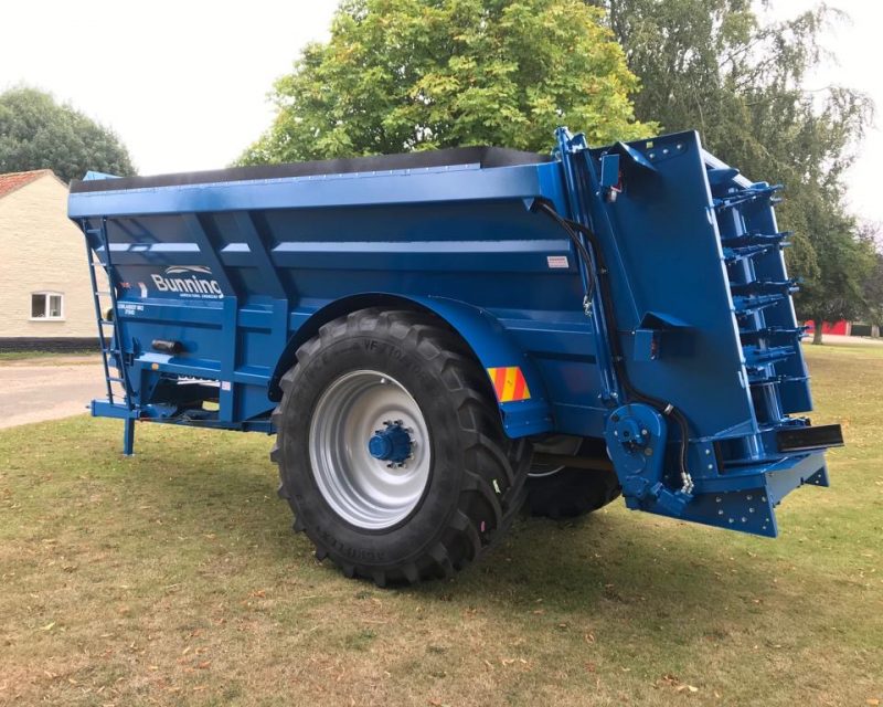 BUNNING LOWLANDER 175 HEAVY DUTY MK2 MUCK SPREADER