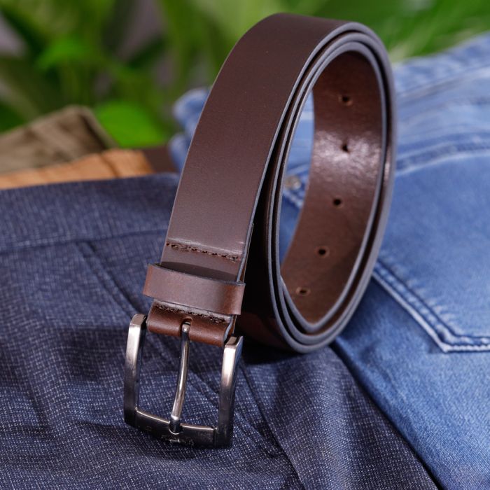 BROWN LEATHER BELT 35MM BY CHARLES SMITH 30017BN Online Shop | Irelands ...