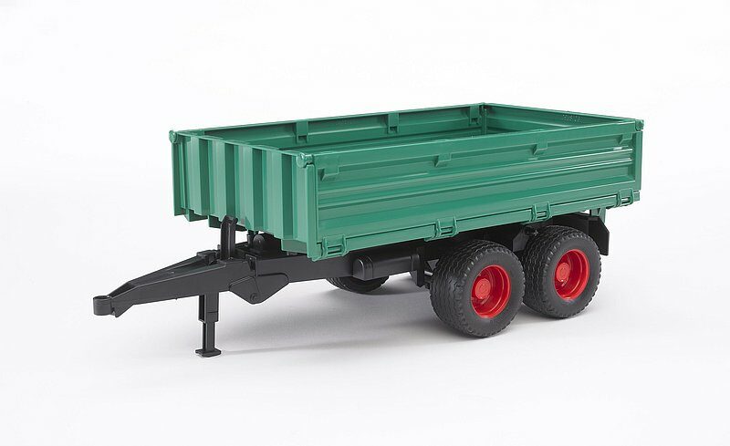 BRUDER TANDEMAXLE TIPPING TRAILER WITH REMOVEABLE TOP