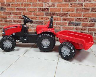 CASE IH CVX 1170 PEDAL TRACTOR WITH TRAILER BY ROLLYKID