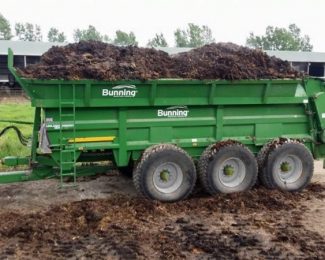 BUNNING LOWLANDER WIDEBODY – 380 HD HBD MUCK SPREADER