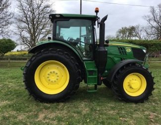 JOHN DEERE 6215R TRACTOR FOR HIRE