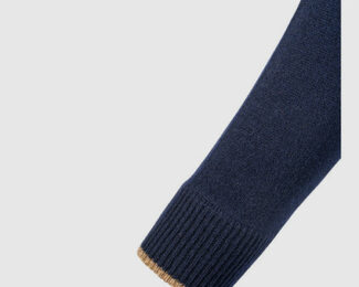 JACK PYKE ASHCOMBE CREWKNIT PULLOVER – NAVY