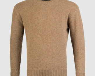 JACK PYKE ASHCOMBE CREWKNIT PULLOVER – BARLEY