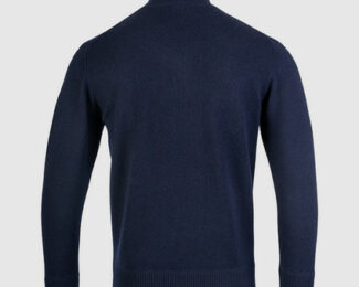 JACK PYKE ASHCOMBE ZIPKNIT PULLOVER – NAVY