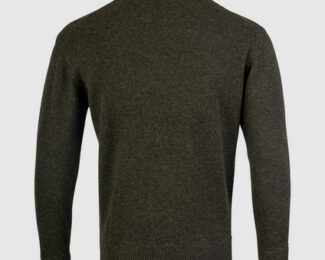 JACK PYKE ASHCOMBE CREWKNIT PULLOVER – GREEN