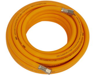 SEALEY 10M X 08M HIGH-VISIBILITY HYBRID AIR HOSE