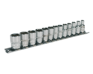 SEALEY 13PC 1/4″SQ DRIVE WALLDRIVE® SOCKET SET