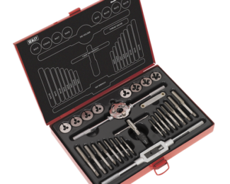 SEALEY 28PC MECHANIC’S TAP & DIE SET SPLIT DIES – METRIC