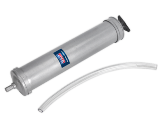 SEALEY 500ML OIL SUCTION SYRINGE – METAL BODY