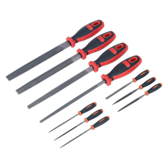 SEALEY 10PC ENGINEER’S & NEEDLE FILE SET