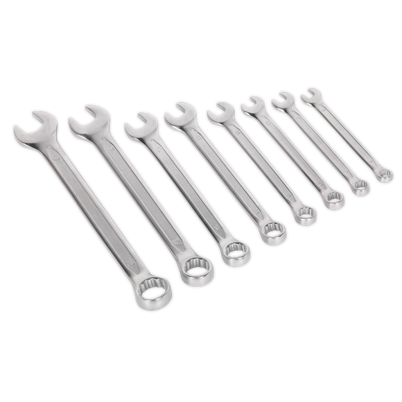 SEALEY 8PC COMBINATION SPANNER SET