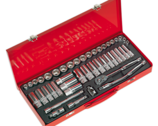 SEALEY 45PC 3/8″SQ DRIVE SOCKET SET – METRIC/IMPERIAL