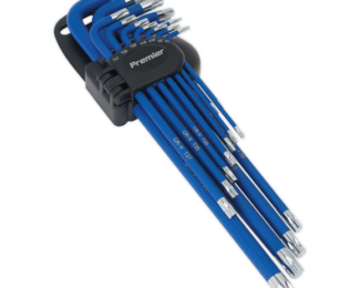 SEALEY 13PC ANTI-SLIP EXTRA-LONG TRX-STAR* KEY SET
