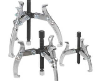 SEALEY 3PC TRIPLE LEG GEAR REVERSIBLE PULLER SET