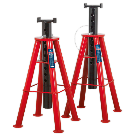 SEALEY HIGH LEVEL AXLE STANTS 10 TONNE CAPACITY