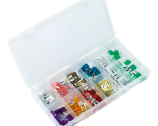 SEALEY 100PC AUTOMOTIVE MINI BLADE FUSE ASSORTMENT