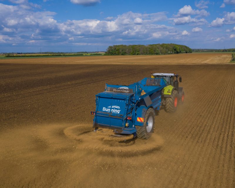 BUNNING LOWLANDER 150 HEAVY DUTY MK2 HBD MUCK SPREADER