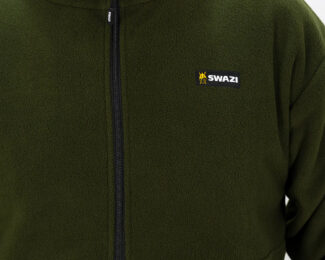 SWAZI DOUGHROASTER FLEECE JUMPER- OLIVE