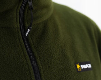 SWAZI DOUGHROASTER FLEECE JUMPER- OLIVE