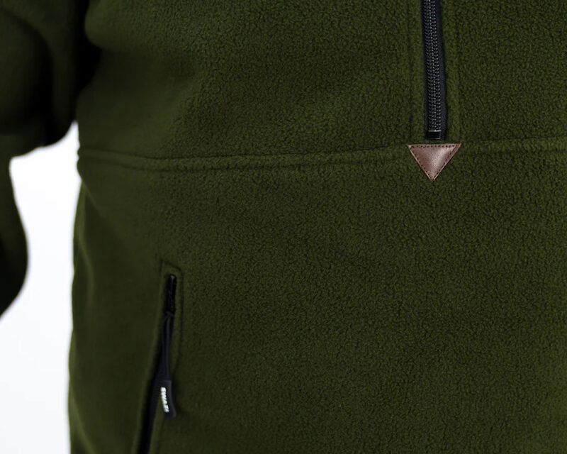 SWAZI DOUGHROASTER FLEECE JUMPER- OLIVE