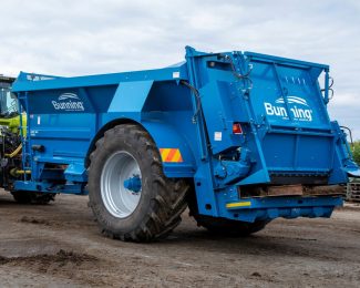 BUNNING LOWLANDER 150 HEAVY DUTY MK2 HBD MUCK SPREADER