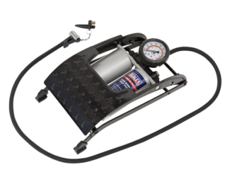 SEALEY TWIN BARREL FOOT PUMP