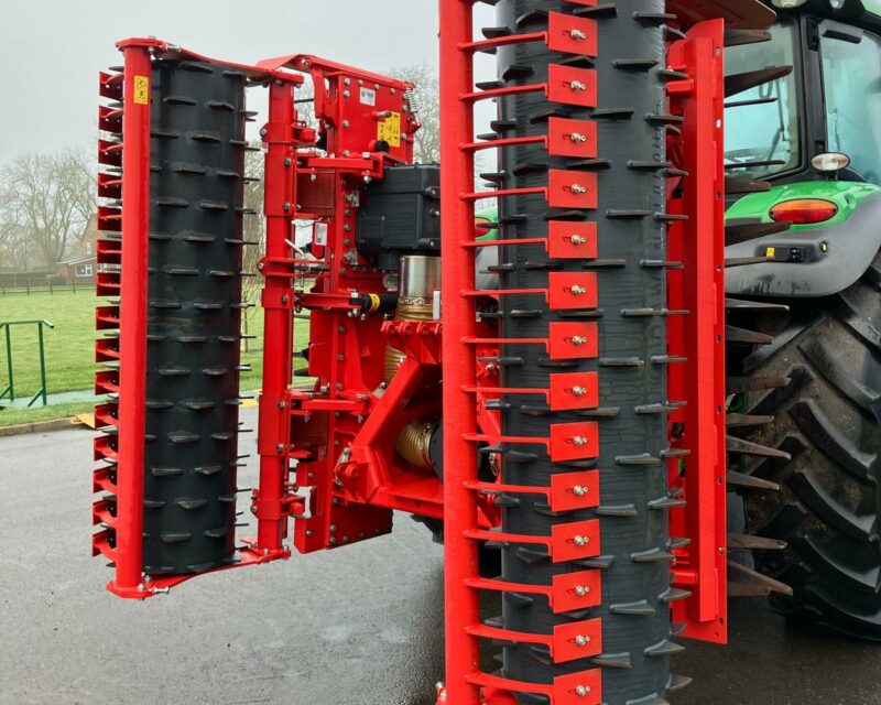 KVERNELAND NGH 401 4m HYD FOLDING POWER HARROW