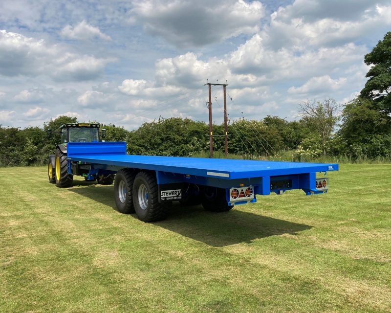 STEWART GX 18 FT TRAILER FOR HIRE