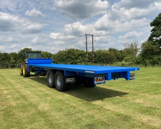 STEWART GX 15 FT TRAILER FOR HIRE