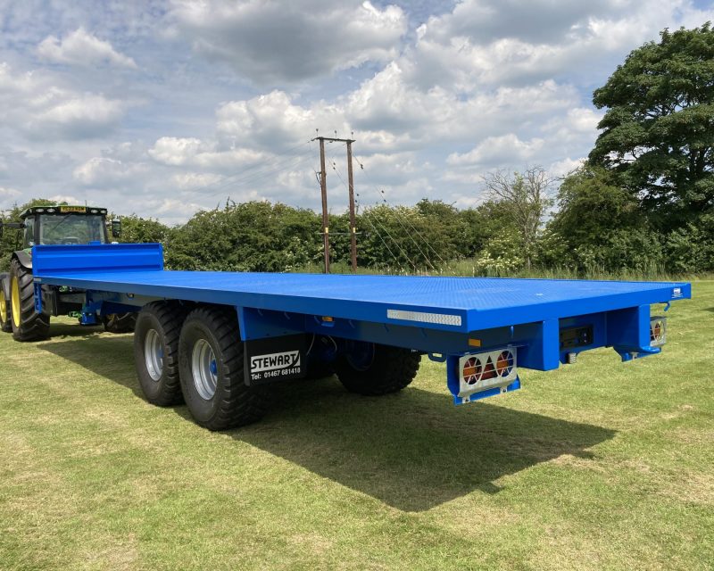 STEWART GX 18 FT TRAILER FOR HIRE