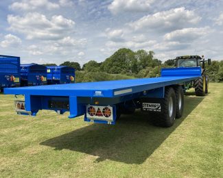 STEWART GX 18 FT TRAILER FOR HIRE