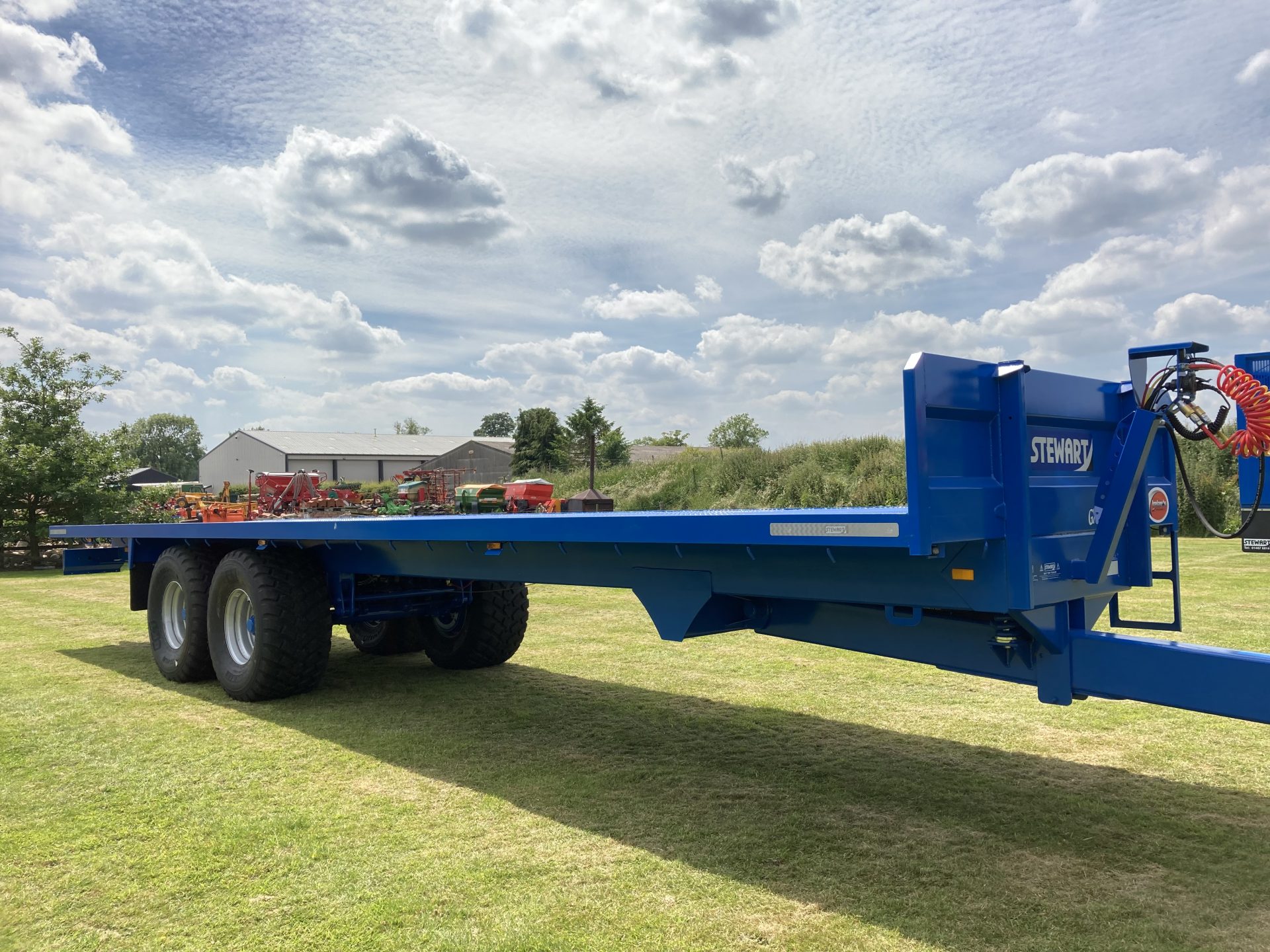 STEWART GX 18 FT TRAILER FOR HIRE