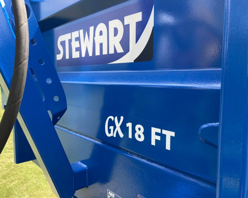 STEWART GX 18 FT TRAILER FOR HIRE