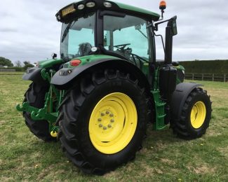 JOHN DEERE 6130R TRACTOR FOR HIRE