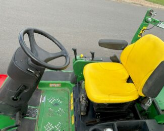 JOHN DEERE 1445 OUT FRONT RIDE ON MOWER WITH TRIMAX FLAIL (2014)