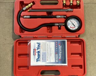 SEALEY 6PC PETROL ENGINE COMPRESSION TESTER