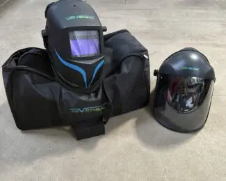 USED UNIVERSAL HORIZON MOMENTUM PAPR WELDING MASK KIT