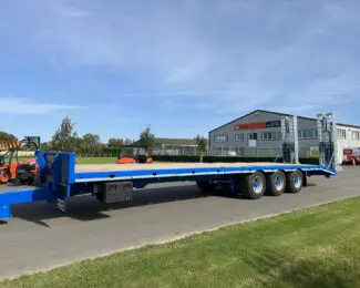 STEWART 22T TRI AXLE LOWLOADER TRAILER