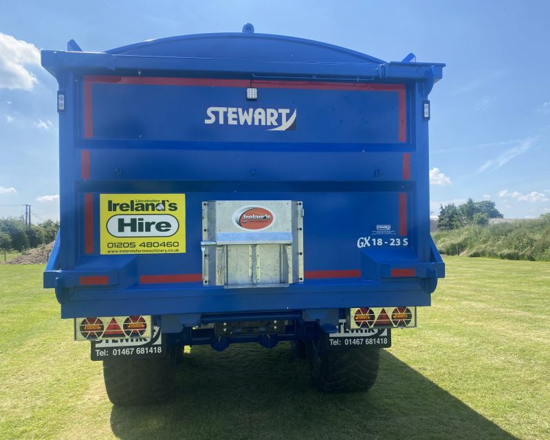 STEWART GX 18-23 TRAILER FOR HIRE