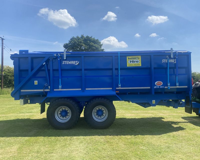 STEWART GX 18-23 TRAILER FOR HIRE