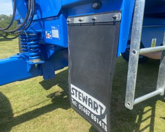 STEWART GX 18-23 TRAILER WITH SILAGE KIT FOR HIRE