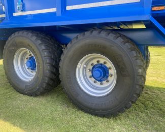 STEWART GX 18-23 TRAILER WITH SILAGE KIT FOR HIRE