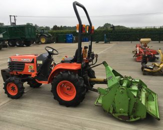 COMPACT DOWDESWELL 1.2M HEAVY DUTY ROTAVATOR FOR HIRE