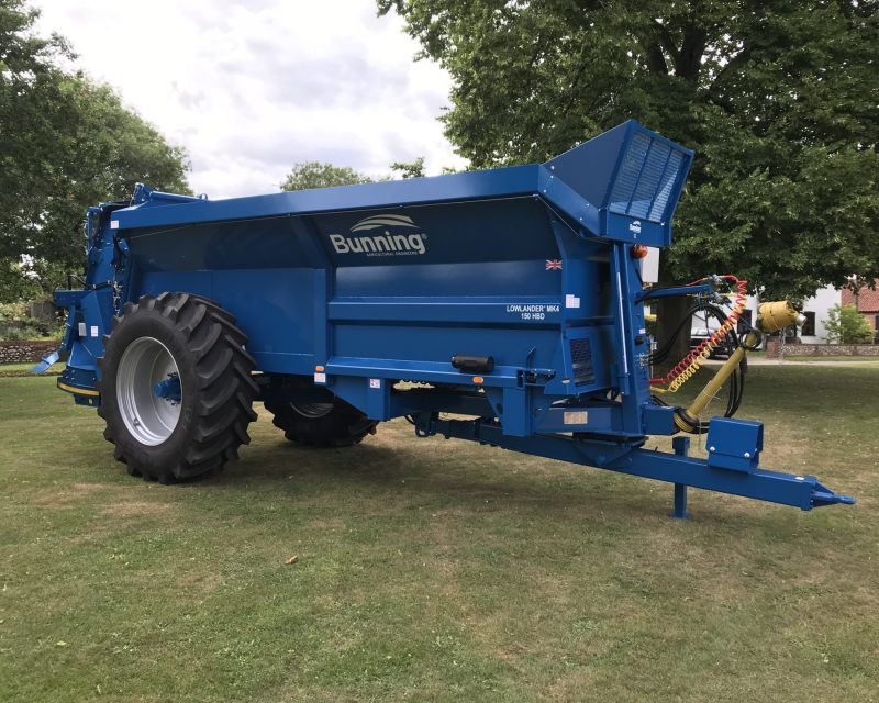 BUNNING LOWLANDER MK4 – 150 HBD MUCK SPREADER